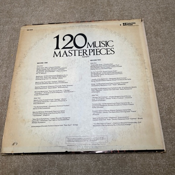 120 Music Masterpieces Vinyl Record - Picture 2 of 12